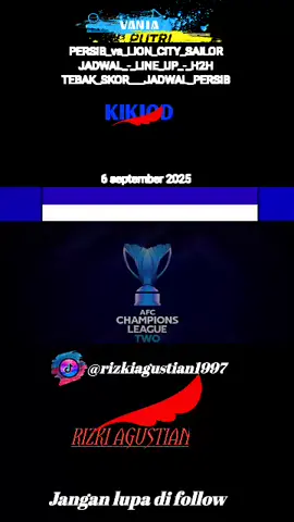 PERSIB_vs_LION_CITY_SAILOR___JADWAL_-_LINE_UP_-_H2H_-_TEBAK_SKOR___JADWAL_PERSIB___PERSIB_HARI_INI #persibvslioncity #persibvslioncitysailorsfc #afcchampionsleague #afcchampionsleaguetwo #afcchampionsleague2 #kikiod 