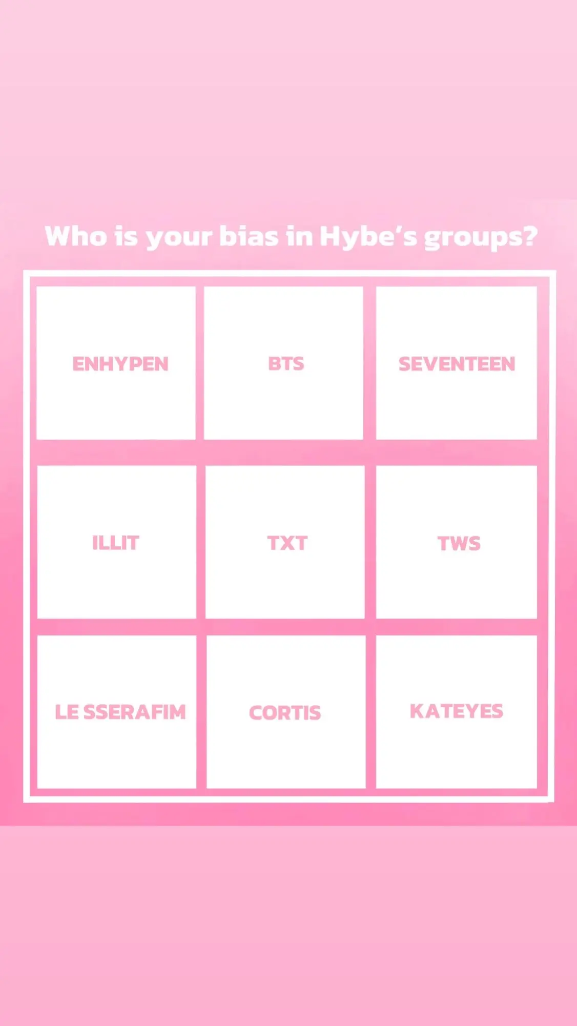 #hybe #bias 