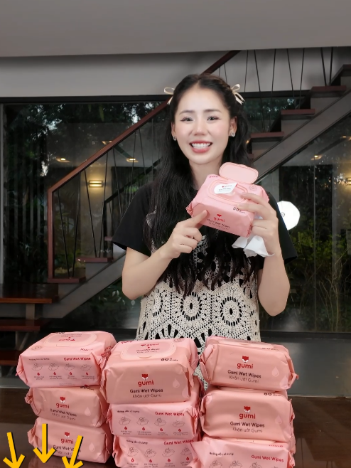 Thùng giấy ướt gumi hôm nay đang hời lắm nha #huongly #tiktokshop #review #giayuot #giayuotgumi #gumi