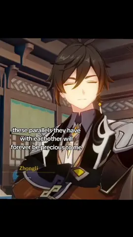 Xiao asking bosacius what zhongli would've thought of him being insane got me 😭 #xiao #xiaogenshinimpact #zhongli #zhongligenshinimpact #GenshinImpact 