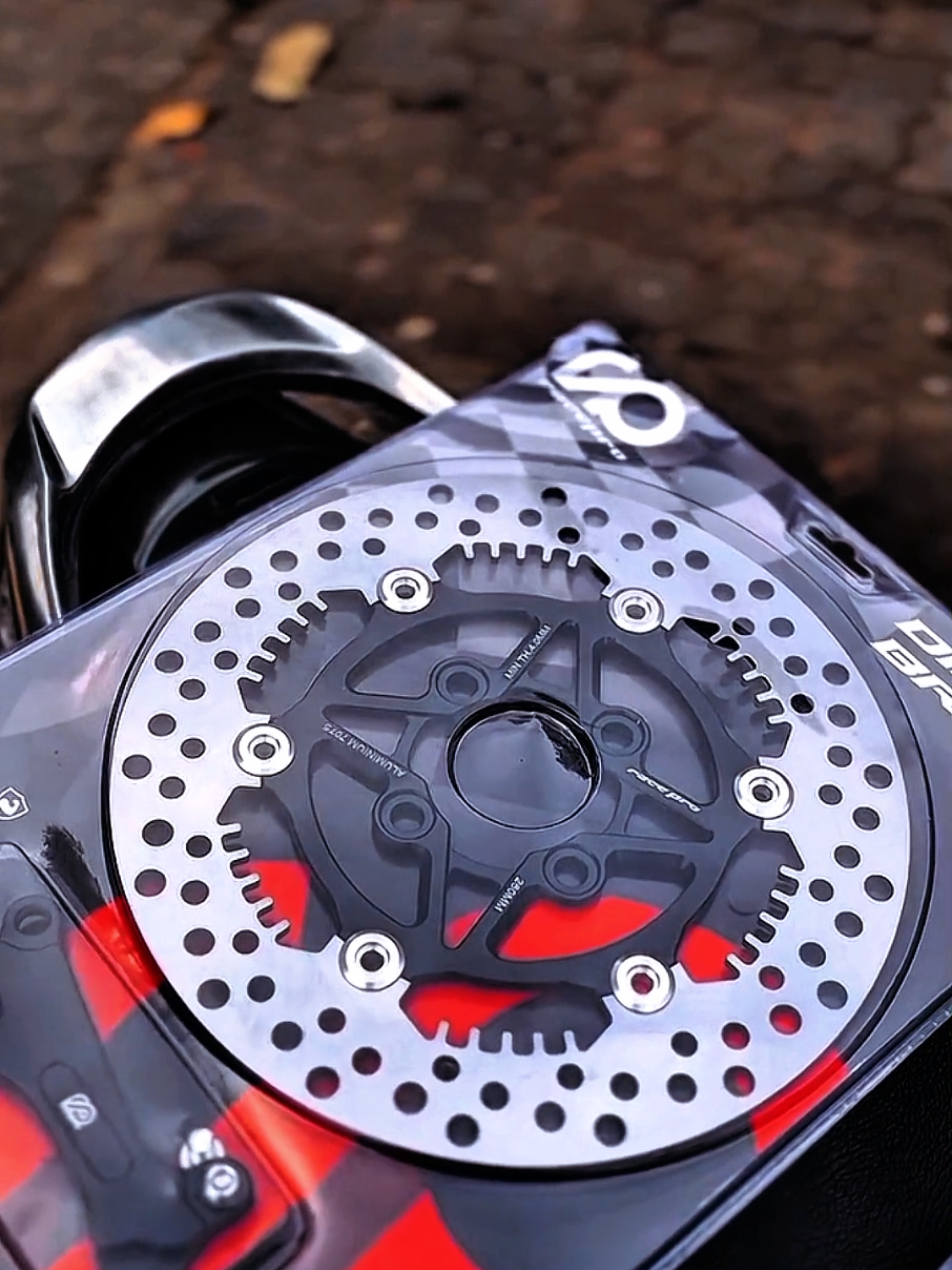 disc racepro 260mm ready untuk Honda Vario beat Scoopy dan nmax boskuu. #discracepro #piringanracepro #promoguncang99 #promogajiansale #racepro 