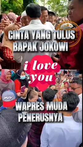 Kasih sayang dan Ketulusan Pak Jokowi mengabdi kepada rakyat, diteruskan oleh Wapres Muda dengan car yang sama. #like #jokowi #gibran #viral #typ