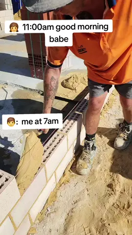love the early starts #bluecollar #tradie #construction 