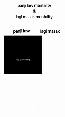 panji law mentality & lagi masak mentality #mentality #fypppppppppppppp 