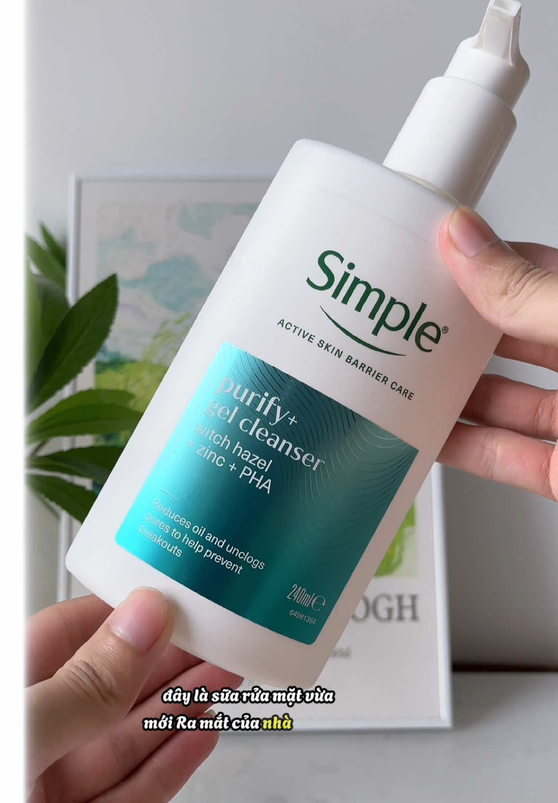 Sữa rửa mặt Simple Purify+ #dongianlaSimple #damunchonSimple #SkinTwin #hoptaccungUnilever 
