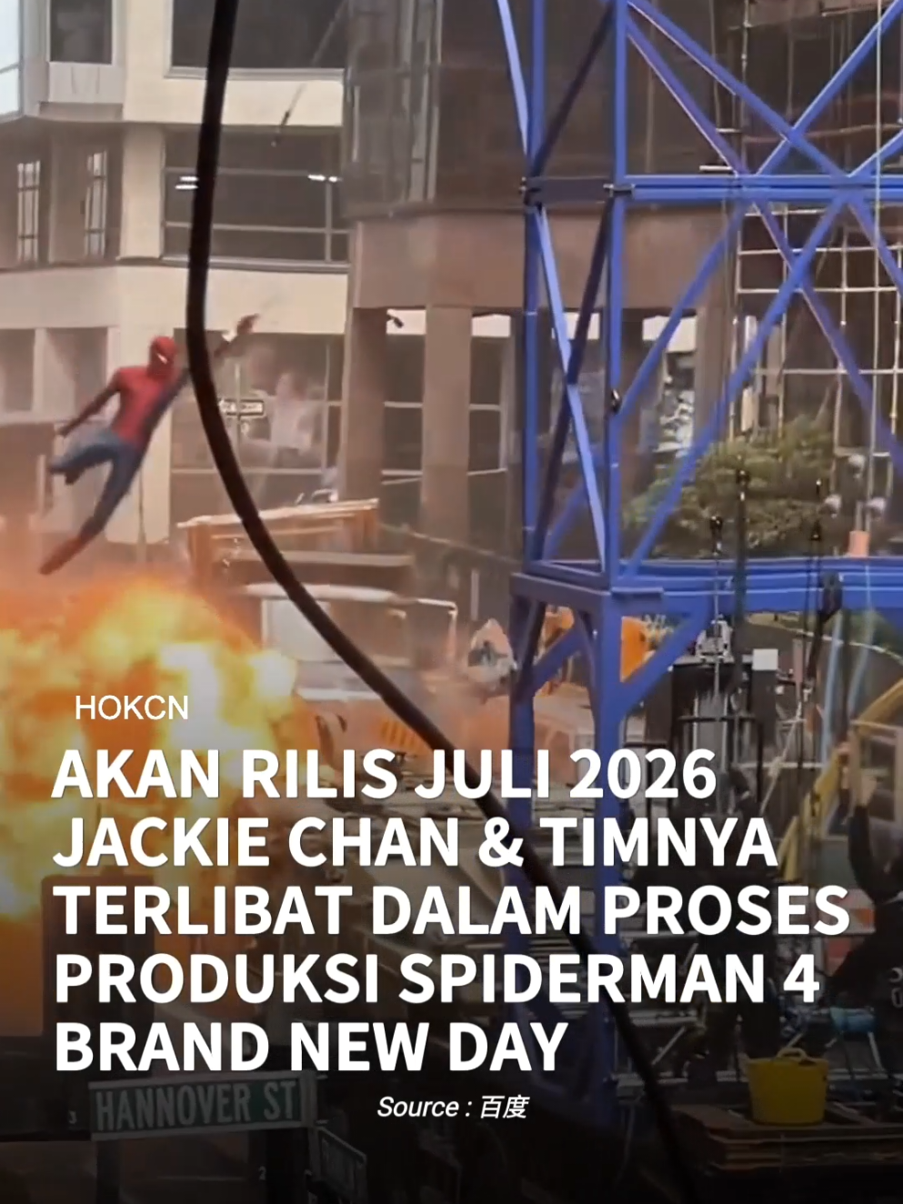 Jackie Chan Dan Tim Stuntnya Terlibat Dalam Proses Produksi Film Spiderman 4 - Brand New Day Rilis Juli 2026 #spiderman4 #tomholland #jackiechan #bts #stuntman 