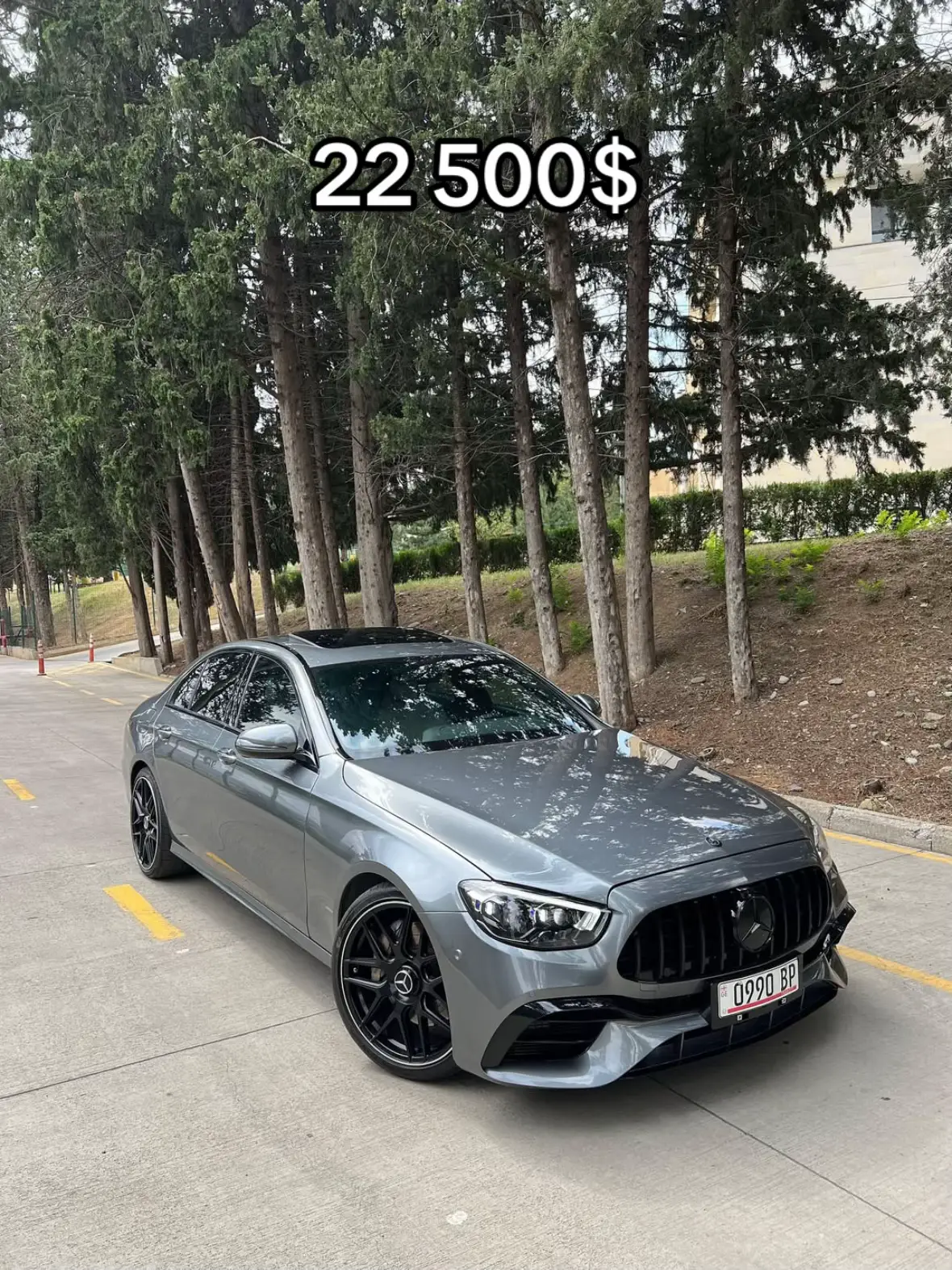 📌MERCEDES-BENZ E300 W213  22 500$  BODY-KIT🤙  Год выпуска: 2016   Объем: 2.0   Привод: полный   Пробег: 73 тыс миль 😍
