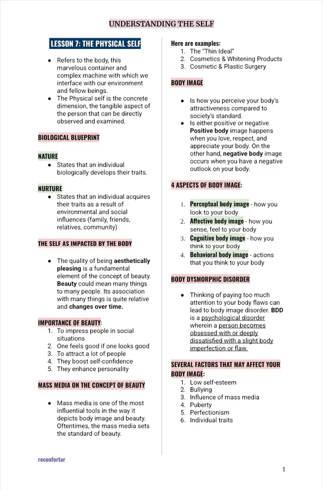 📍 PART 2 UNDERSTANDING THE SELF REVIEWER FOR COLLEGE STUDENTS! 📑 #understandingtheself #reviewer #collegestudents #fyp #zxycba 