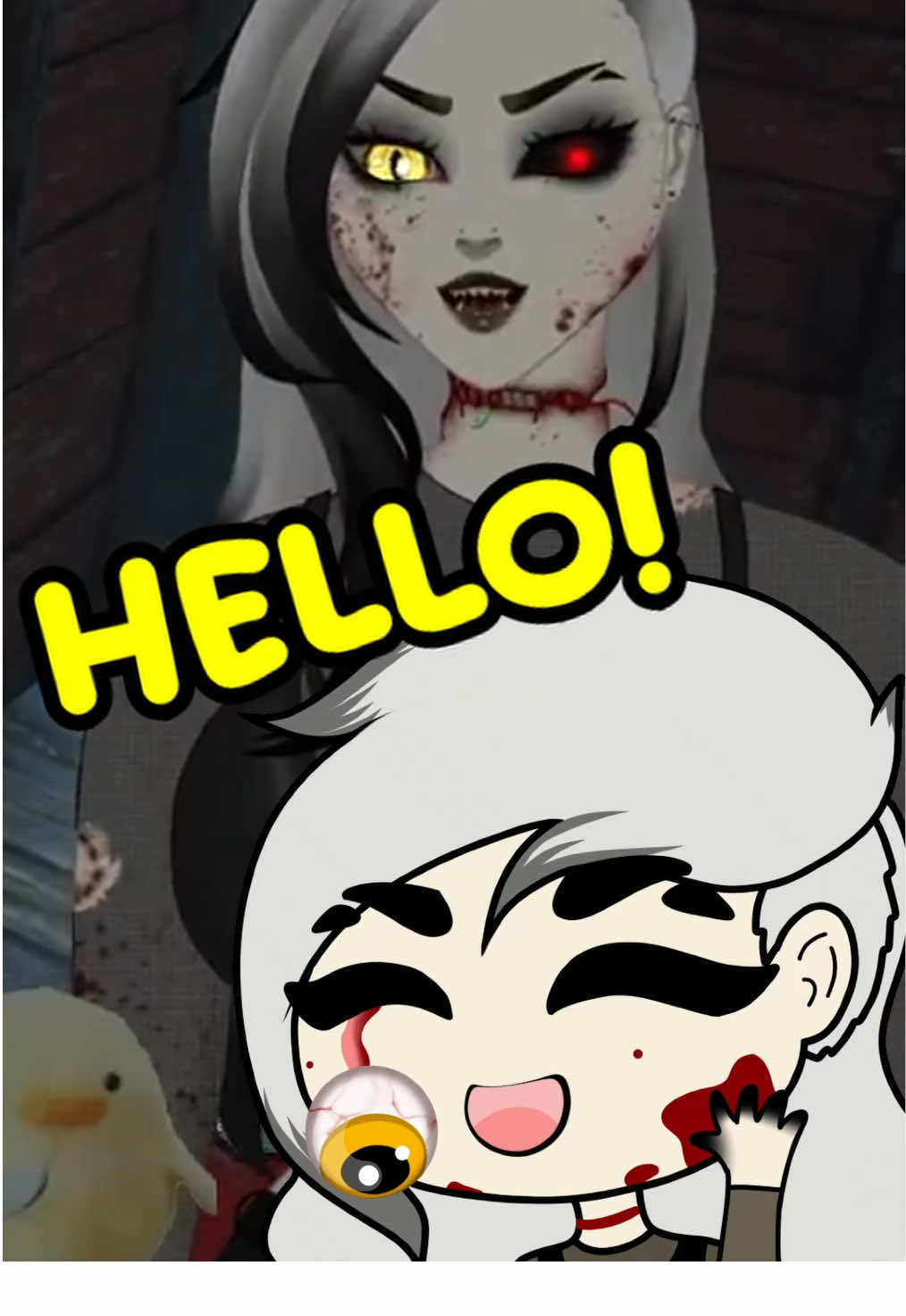 What happened to hello? #CyberXombie #horror #vtuber #streamer 
