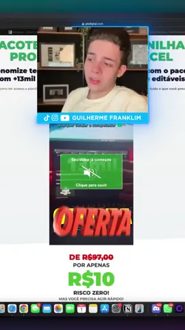 Pra tu parar de ser topo que só clona oferta! 