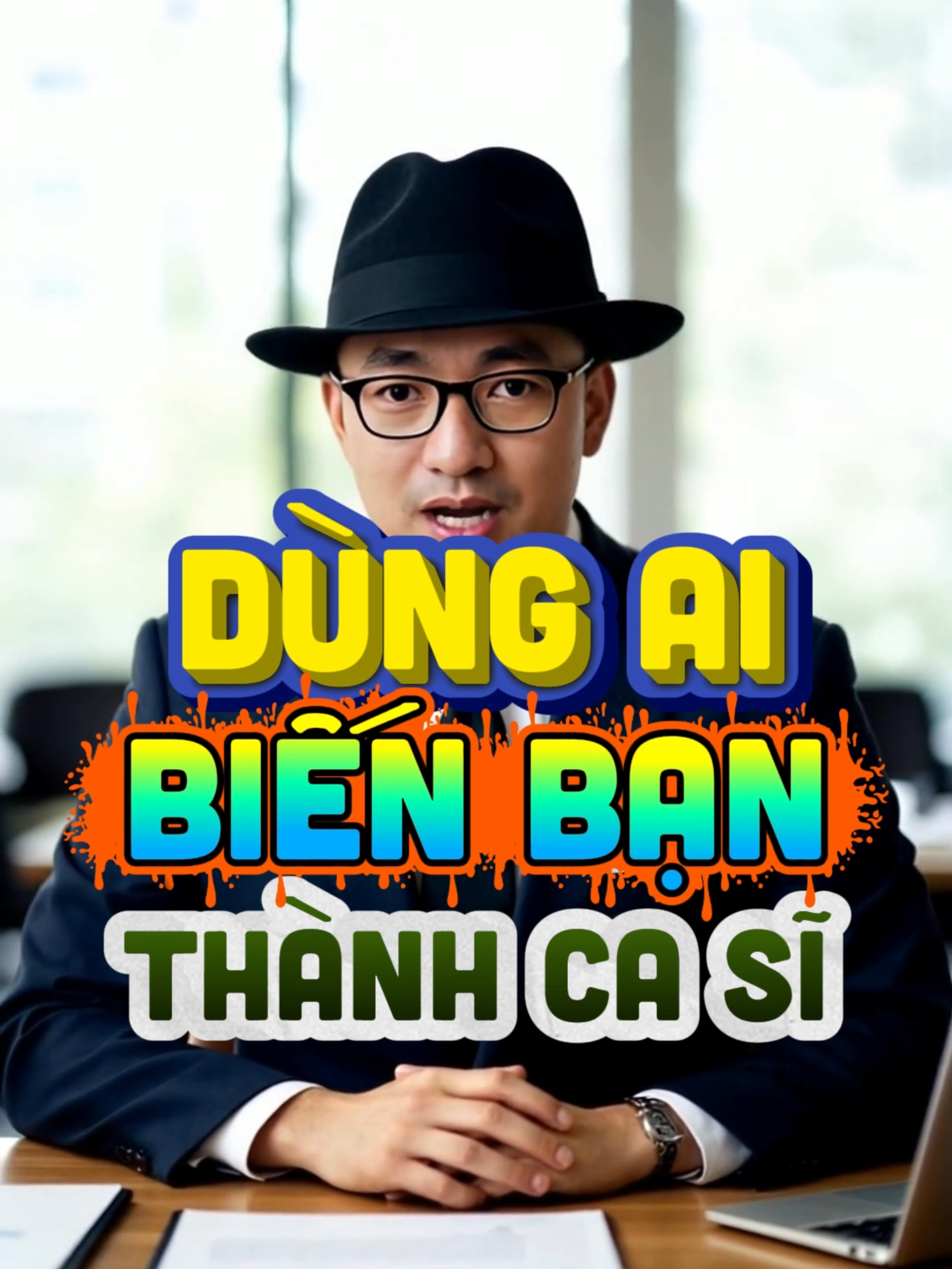 Dùng AI biến bạn thành ca sĩ chuyên nghiệp #mcai #LearnOnTikTok #videoai #hatnhep #dinhhanai #xuhuong