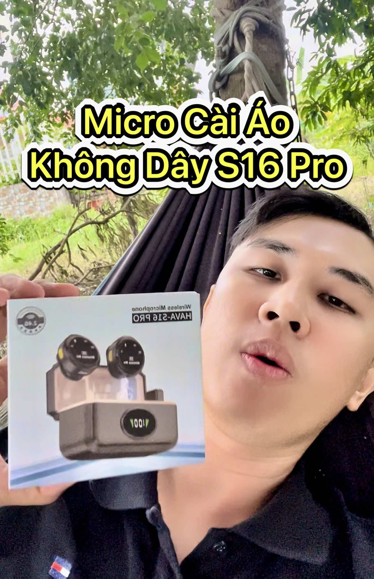 Micro Cài Áo Không Dây S16 S16 pro #micro #microkhongday #microcaiao  @Thanh Media  @Thanh Media 