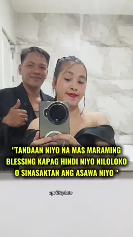 Maging mabuti kayong asawa ☺#follower #aprilplato #fyp 