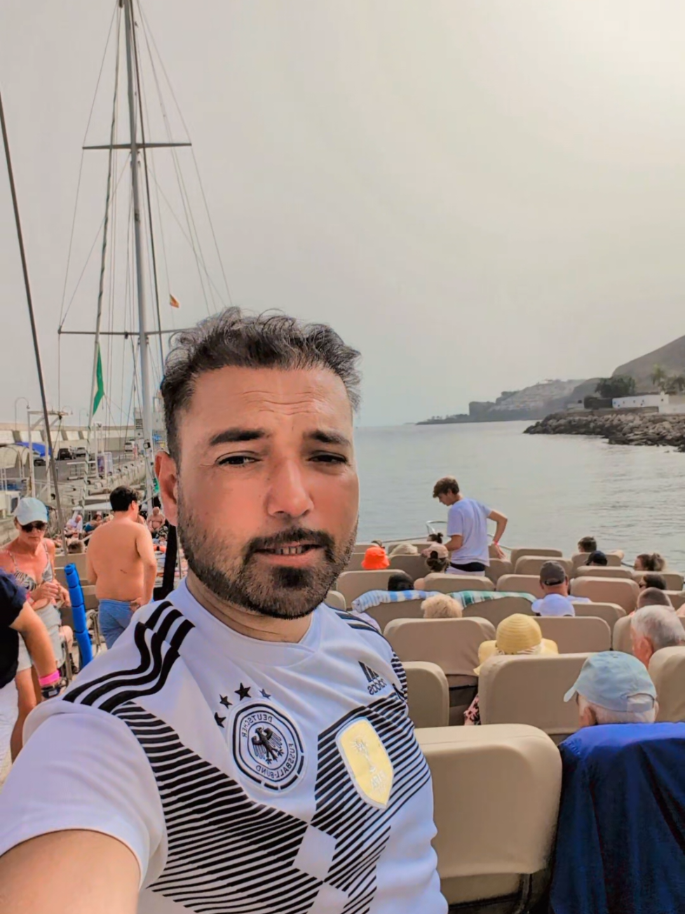 Amazing summer day's you and me from Puerto Rico to Morgan Gran Canaria ⛵🌴🌻#funny #comedy #explore #fyp #viral 