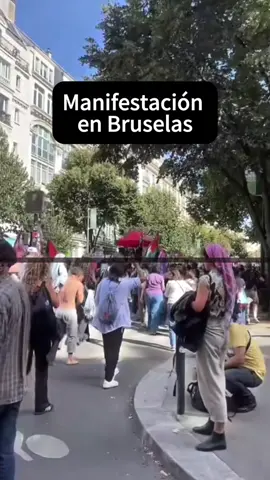 En Bruselas, iraníes y simpatizantes se reúnen para exigir cambio y libertad. #LevantamientoIrán #LibertadParaIrán #DerechosHumanos #Bruselas #ProtestaGlobal