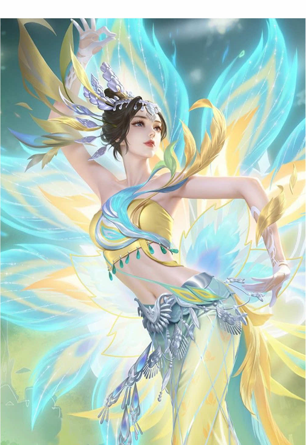 Chính thức chuyển giao Skin Azzen'Ka: Chí Mỹ - Hoá Tước Vũ🦚#lienquanmobile #aov #fyp #viral #vgvd 