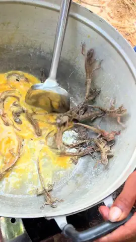 Amazing Fried lizards with eggs recipe  #tiktokfood