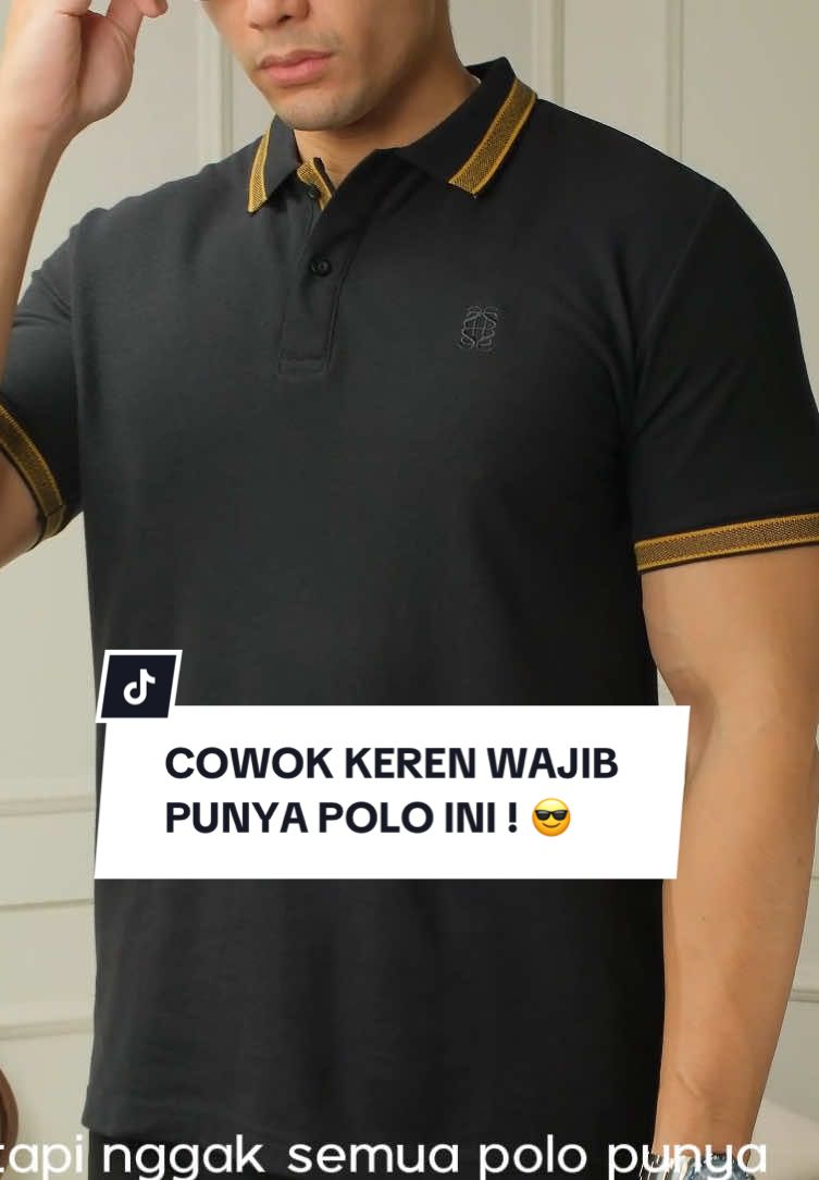 Lo cuma butuh 1 polo buat kelihatan rapi & ganteng 👉 Polo Pierre. ✔️ Fit badan pas ✔️ Bahan adem & premium ✔️ Cocok buat nongkrong sampe ke acara penting Gaya effortless yang bikin lo stand out 🔥 #smithberlin #polopria #kaospolo #classylook #elevateyourstyle 