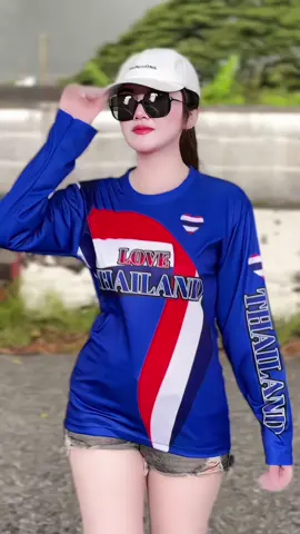 เสื้อลายใหม่ลาย Love Thailand  สวยใส่สบาย ลายชัดใส่สบาย แมทช์ได้ทุกลุค #เสื้อกีฬาแฟชั่น #เสื้อผ้าแฟชั่น #เสื้อผ้า #เสื้อกีฬาพิมพ์ลาย #เสื้อรักประเทศไทย 