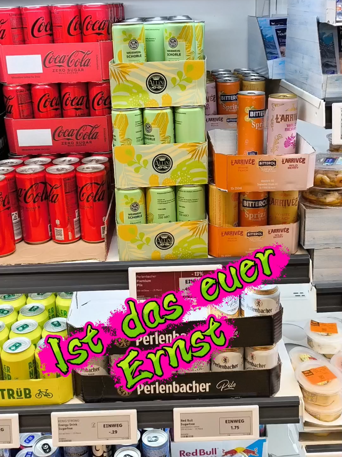 Ist das euer Ernst.... Weinschorle aus der Dose. Hat das schon mal jemand probiert ? #schorle #weinschorle #getränkedose 
