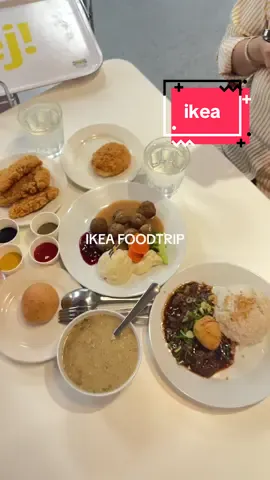 IKEA’s food selection as of September 2025 ✨ the best and talagang babalikan ko here would be there #beefpares 🫶🏻 #ikea #ikeaph #ikearestaurant #ysests 
