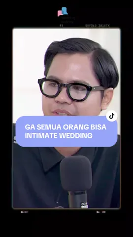 siapaa yang mau intimate wedding? yukkk nonton episode terbaru wedding podcast sekarang!🥰