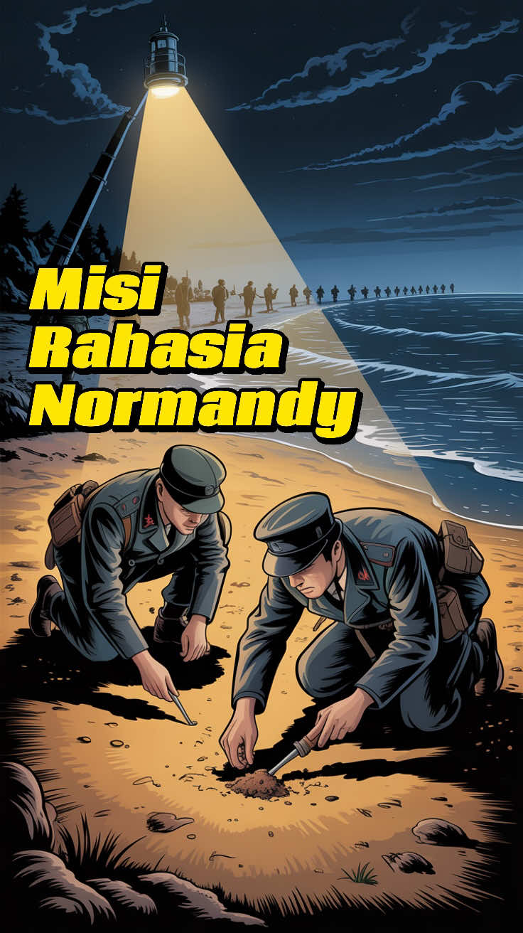 📌 Detail Fakta: Nama: Operasi sand-sampling menjelang D-Day Sumber Video: Zack D Films Lokasi: Pantai Normandy, Prancis Tahun: 1944 Status: Fakta sejarah Menjelang invasi D-Day, pasukan Sekutu menghadapi pertanyaan penting, apakah pantai Normandy cukup kuat untuk menahan berat tank, truk, dan ribuan kendaraan militer. Jawabannya hanya bisa ditemukan dengan cara paling berisiko, mengirim tim kecil penyusup untuk mengambil sampel tanah langsung dari bawah hidung pasukan Jerman. Pada malam gelap, beberapa tentara Inggris merangkak pelan ke arah pantai sambil membawa tabung khusus. Mereka tiarap di pasir, menggali perlahan, dan mengisi tabung dengan sampel pasir serta lempung. Semua itu dilakukan sambil menahan napas karena lampu mercusuar berputar hanya beberapa inci dari kepala mereka. Jika sinar atau patroli Jerman melihat sedikit saja gerakan, misi itu bisa berakhir dengan penangkapan atau kematian. Meski bahaya mengintai, para tentara tetap bekerja cepat dan tenang. Tabung-tabung penuh tanah ditutup rapat, lalu mereka merangkak mundur ke arah laut untuk kembali ke kapal selam kecil yang menunggu. Dari sampel itulah, para insinyur militer bisa memastikan bahwa pantai Normandy cukup kokoh untuk menopang invasi besar-besaran. Hasil uji tanah itu kemudian dilaporkan langsung ke para komandan. Dan beberapa bulan kemudian, informasi berharga ini terbukti menjadi kunci sukses. Invasi D-Day pada 6 Juni 1944 akhirnya bisa dilaksanakan dengan percaya diri, menjadi salah satu titik balik paling bersejarah dalam Perang Dunia II. Kisah misi rahasia ini jarang terdengar, tetapi keberanian para penyusup kecil itu menyelamatkan ribuan nyawa. Dari tabung-tabung pasir yang nyaris tak terlihat, lahirlah salah satu kemenangan terbesar Sekutu yang mengubah arah sejarah dunia. #faktaunik #fakebodyy⚠️  #takesituation⚠️  #kisahnyata #fakesituation 