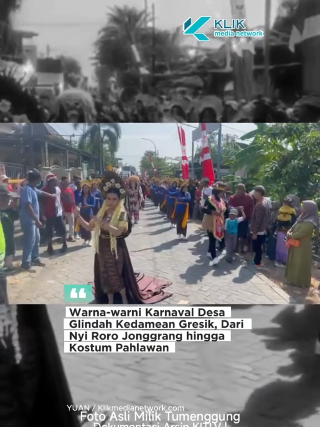 Karnaval Budaya di Desa Glindah! Rayakan Kebersamaan dalam Keberagaman Ada yang spesial di Desa Glindah, Kedamean, Gresik! Warga tumpah ruah dalam karnaval budaya bertema 