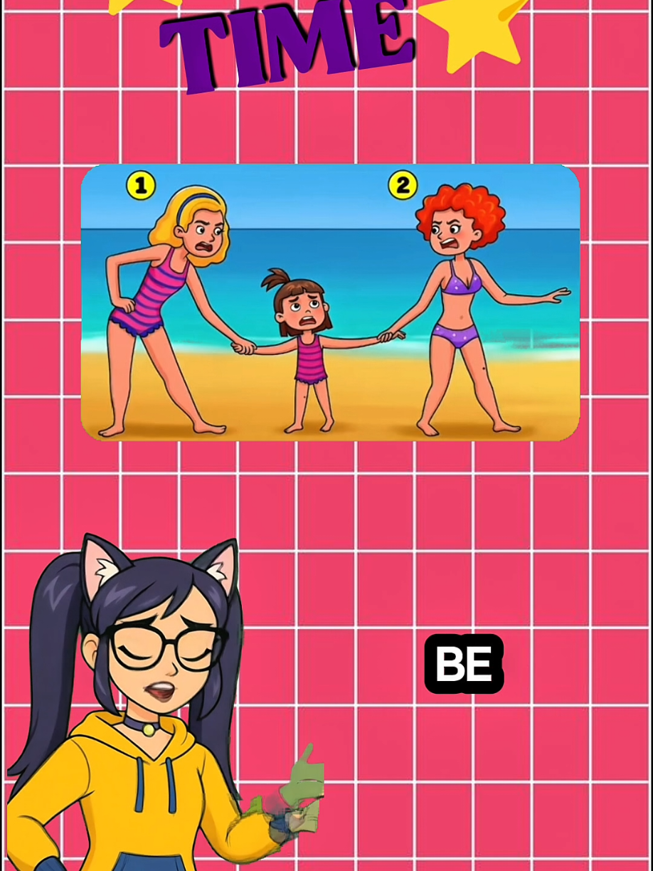Find the real mother of this girls #quiz #quizchallenge #riddlechallenge #riddle #alinaquiz 