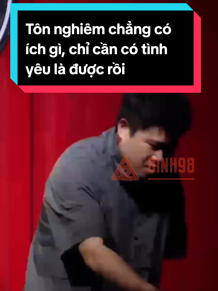 Tôn nghiêm chẳng có ích gì, chỉ cần có tình yêu là được rồi #tìnhyêu #tinhyeu #tinhcam #tìnhcảm #vinh98 