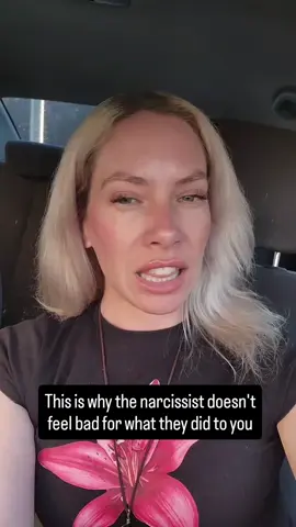 This is why the narcissist doesn't feel bad for what they did to you. #narcissist #narcissisticabuse #narcissisticrelationshiprecovery #narcissisticabusesurvivor #narcissisticrelationship 