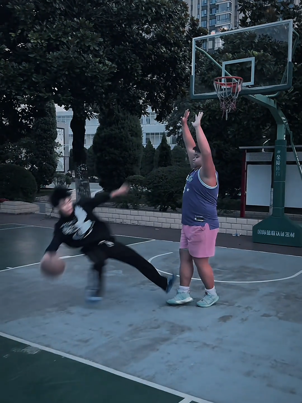 What brand was the first basketball you ever played? #Basketball #streetbasketball #PlayBasketball #funny ##classybear 