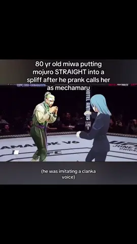 he also called mechamaru a clanka so miwa upped the new shadow style // #mojuro #jjk #jujutsukaisen #animetiktok #miwa 