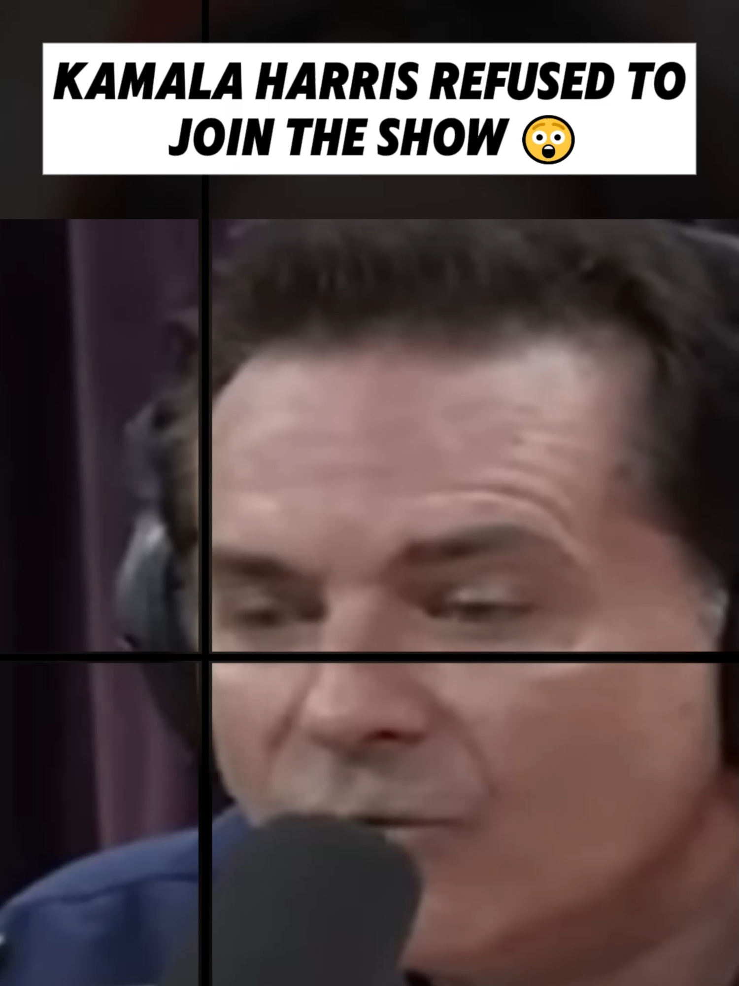 Kamala Harris Refused to Join the Show 😲 #shorts #joerogan #shortvideo #neuroscience #podcasts