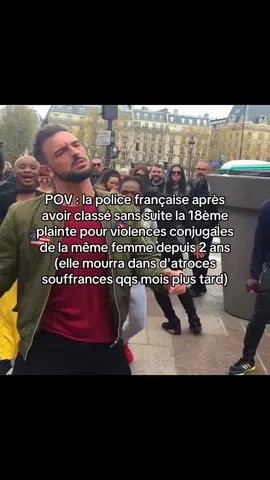 Mais bon hassoul les violences faites aux femmes sont la grande cause du quinquennat de Macron donc tout va bien #police #1312 #acab #politique #feminisme 