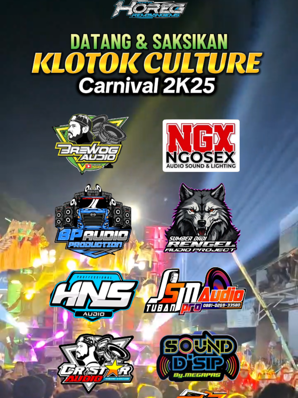 Spesial Performance KLOTOK CULTURE CARNIVAL 2K25  #horegrembangems #semuaorang #tuban24jam  #karnavalsoundsystem #soundjawatimur 