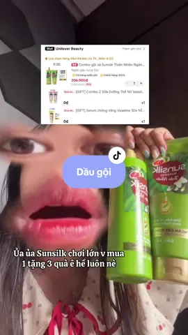 Bà nào đang kiếm dầu gội thì phải thử liền em này nha #quyenthaydoi #SUNSILK #hoptaccungunilever #daugoithaoduoc #daugoithiennhien 