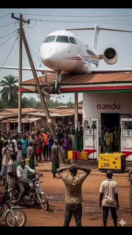 People couldn’t believe their eyes when a small plane went down in a Kenyan village… 😱✈️ You have to see this to believe it! #FYP #Viral #ExplorePage #TrendingNow #MustSee