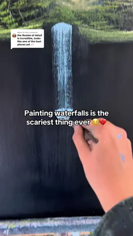 Replying to @zuz but they’re cool #oilpainting #painting #landscapepainting #bobrossinspired #bobrosspainting 