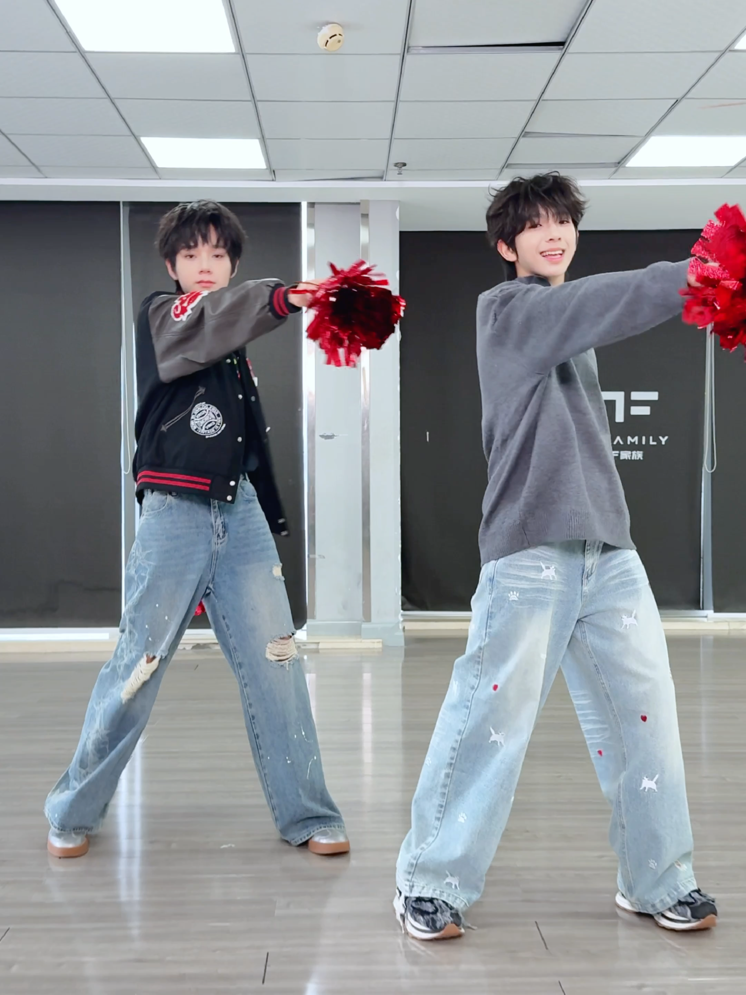 Go-Go Sunday 🆗🎊 #TF家族练习生 Wang Lujie, Chen Junming #fyp