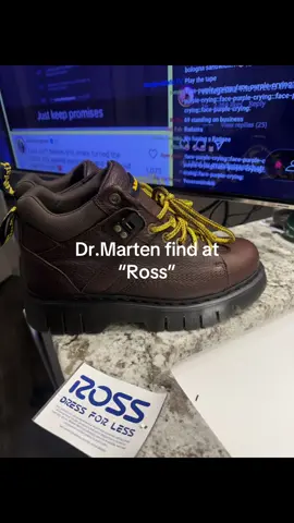 Dr. marten Woodard’s I found @Ross Dress for Less #discountshopping #drmartens #fallfashion #boots 