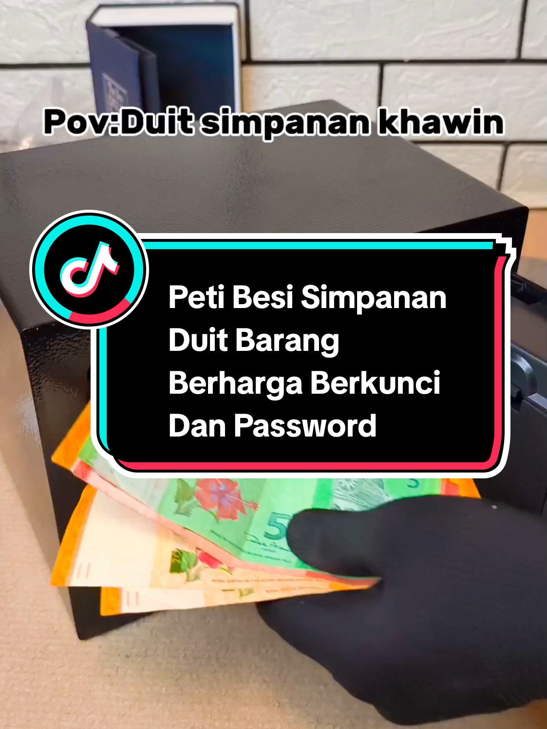 korang dah tak perlu risau nak simpan duit banyak beratus ribu berjuta dan barang berharga lepas ni🥰 #petibesi #petikeselamatan #safebox #petibarangberharga #foryoupage 
