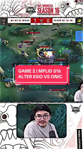 alter ego vs onic | game 2 mplid s16• #alterego #onicesport  #SeasonsEndGiveaway #MLBBNEXT2025 #fypツ 