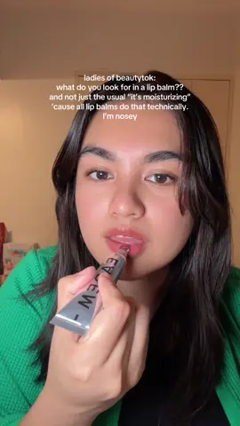 like what even makes a good lip balm 