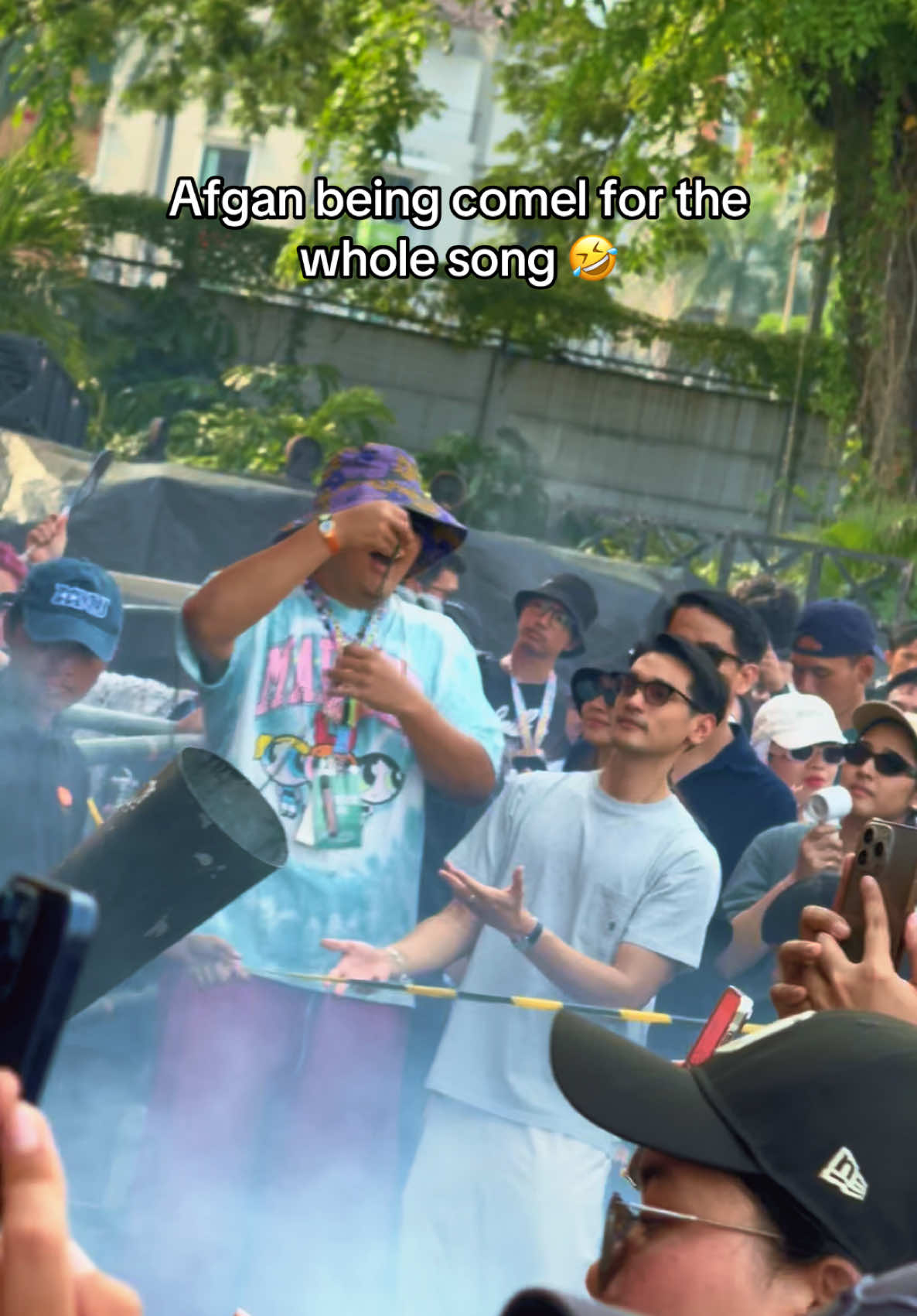 Not Afgan vibing to Nirmala tho. But refreshing to see this side of him at Pestapora 🤣