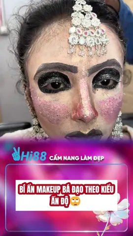 BÍ ẨN MAKEUP BÁ ĐẠO THEO KIỂU ẤN ĐỘ🙄 #camnanglamdep #tiplamdep #makeup #trangdiem #ando 