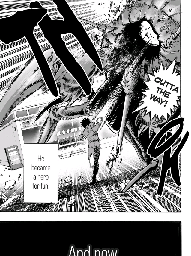 saitama, saat masih dalam masa pelatihannya, berhasil mengalahkan monster dengan ancaman tingkat iblis 💀🔥  ..... #saitama #onepunchman #opm #fyp #foryou 