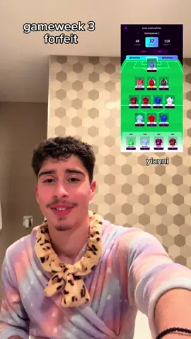 gameweek 3 forfeit (wait till the end 😱) #grwm #fyp #footbal #fpl #forfeit 