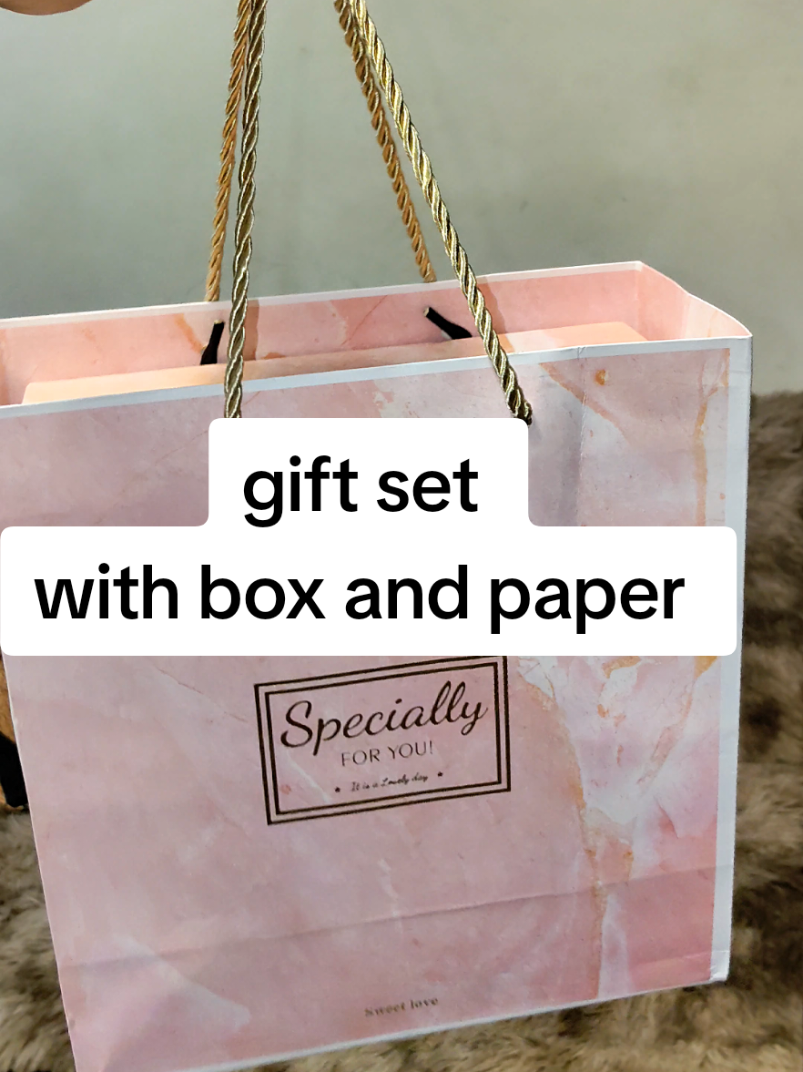gift set with box and paper bag #giftsetbox #giftset #boxset #giftideas #fyp 