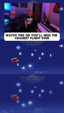 WATCH THIS OR YOU'LL MISS THE CRAZIEST FLIGHT EVER#aviamaster #unemployed #aviation #plane #crazy 